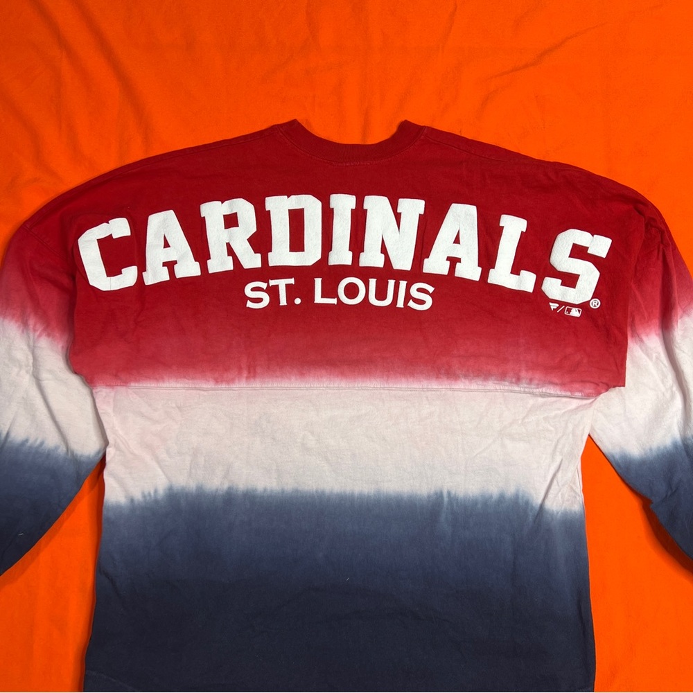 Spirit Jersey Fanatics St. Louis Cardinals MLB tye dye long sleeve T-Shirt